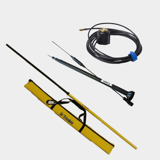 Kit longue portée pour Trimble R10 (câble 5m + système de surélévation + antenne longue-portée)