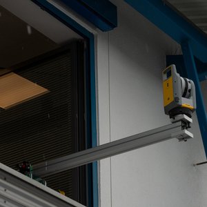 Trepied pour relevé de façades avec Trimble X7_6